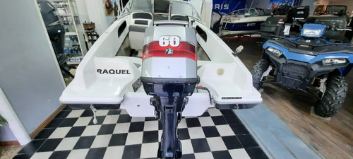 Imagen 3 de 9 de Lancha Rina 510 Náutica Delfín Mariner 60hp 2t Mod 2018