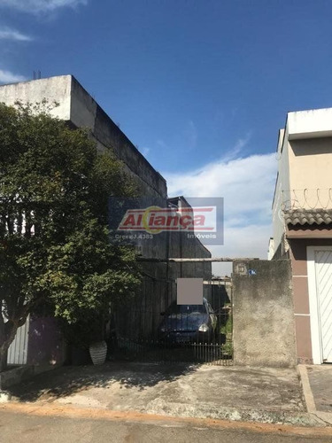 Terreno À Venda, 125 M² - Jardim América - Guarulhos/sp - Ai12905