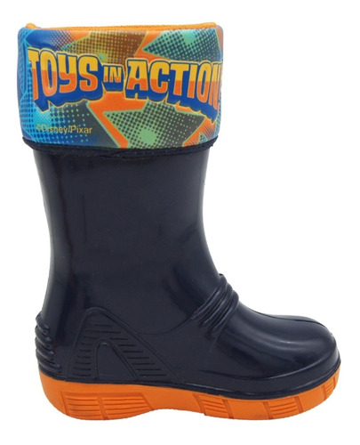 Bota Lluvia Disney Niño Attack Toy Story Marino 13-21