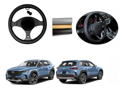 Cubre Volante Ajuste Exacto Mazda Cx-50 2023 A 2024 2025