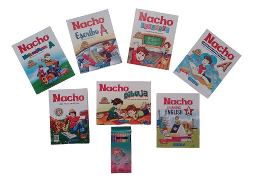 Cartilla Nacho Original Aprendizaje Básico X 7 Unidades