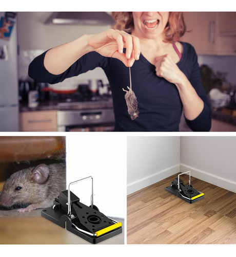 Trampas Para Ratones De Cebo Trampa De Reutilizables 6 Pzs