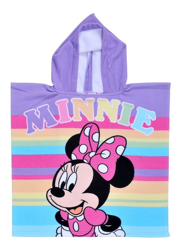 Toalla Con Capucha Disney Niños