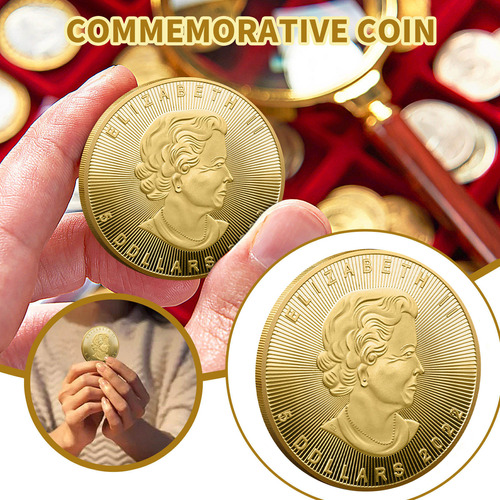 Moneda Conmemorativa De Isabel Ii Chapada En Oro
