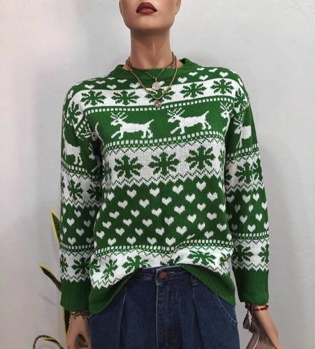 Suéter Navideño De Navidad Ugly Sweater Christmas Tejido 6