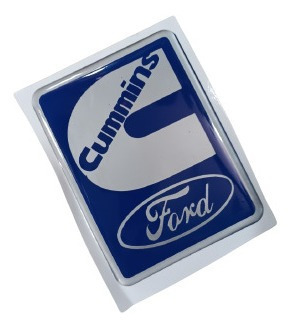 Emblema Resina Cummins Ford Cargo 1721 /815 C/u Tipo Origina