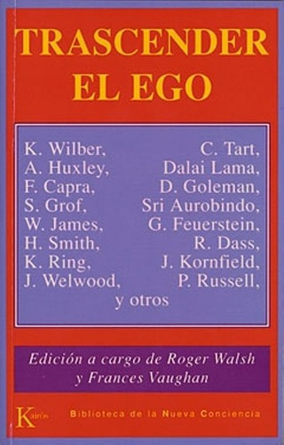 Trascender El Ego - Aa. Vv, de VV. AA.. Editorial Kairós en español
