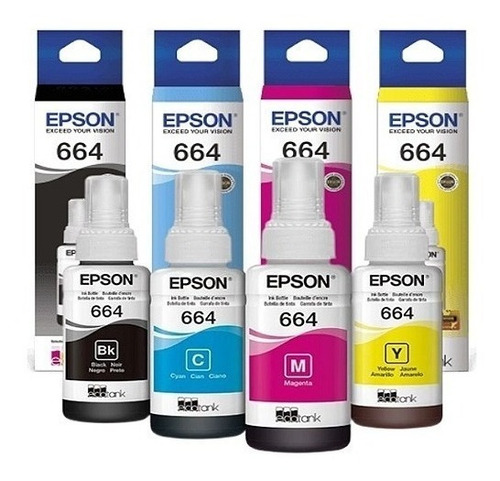 Tintas T66 Epson Originales 