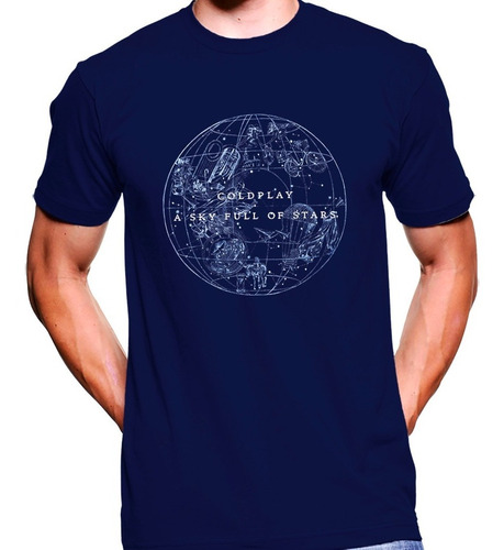 Camiseta Premium Rock Estampada Coldplay 003