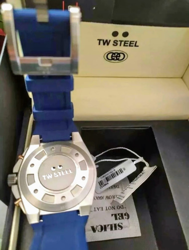 Reloj Tw Steel Ceo Acero Y Azul Edición Limitada. Azul Plateado Y Cobre Azul (Usado)