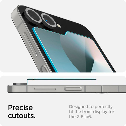 Vidrio Display A1 Spigen Para Galaxy Z Flip6 Flip 6 (2und)