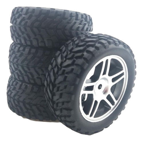 Juego De Llantas Y Neumáticos 4x Rc Para Repuesto De Coche
