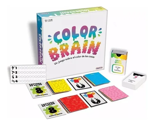 Juego De Cartas Color Brain Toyco Original Cuo 