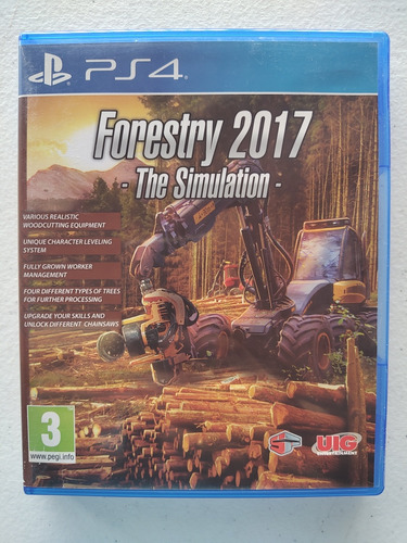 Forestry 2017 The Simulation Ps4 Mídia Física Simulator + Nf