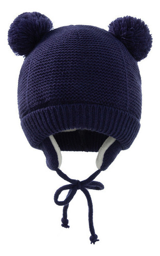 A A Conjunto Dos Guantes Y Gorro Punto Cálido For Bebé