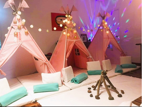 Alquiler Carpas Tipi Infantil, Pijamada, Cumpleaños, Fiestas