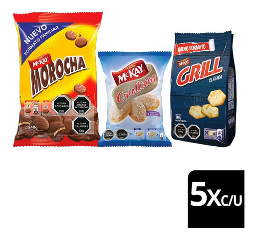 Galletas Nestlé® Mckay®  Mejores Sabores Pack X15 