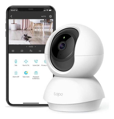 Tp-link Cámara Seguridad Sonido Bidirec Vnocturn Alexa Googl