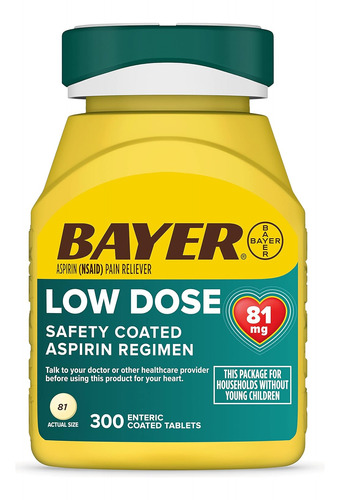 Bayer Aspirina- 300 Tabletas