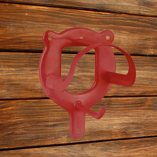 Soporte Para Bridas De Caballo, Soporte Para Bridas De Rojo