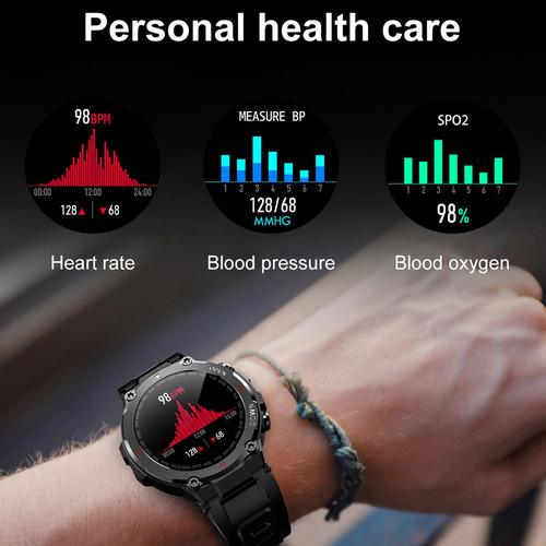 Reloj Inteligente Lemfo Fitness/monitor De Control De Salud
