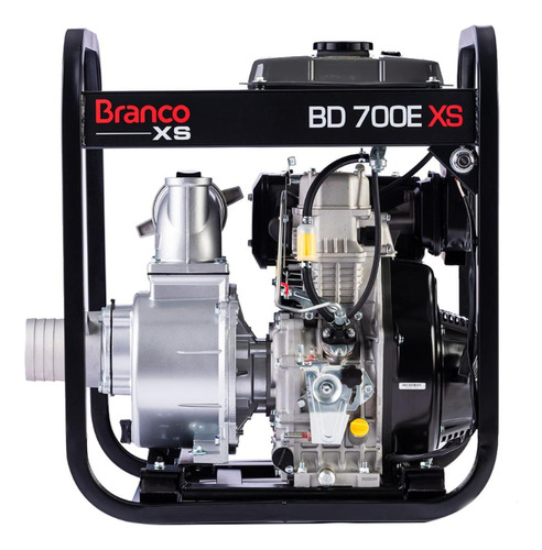 Motobomba Diesel Branco Bd700 Xs 4 Polegadas 10,6cv 96 M³/h