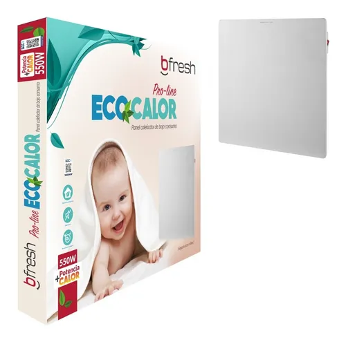 Calefactor Tipo Panel De Bajo Consumo Eco Calor B-fresh 550w