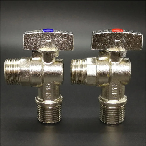 Fkmbd 1pcs Spherical Core Triangular Valve Copper
