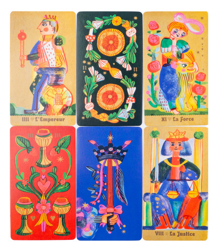 Tarot Delicious De 78 Cartas, Estilo Marsella, De Pipspeak,