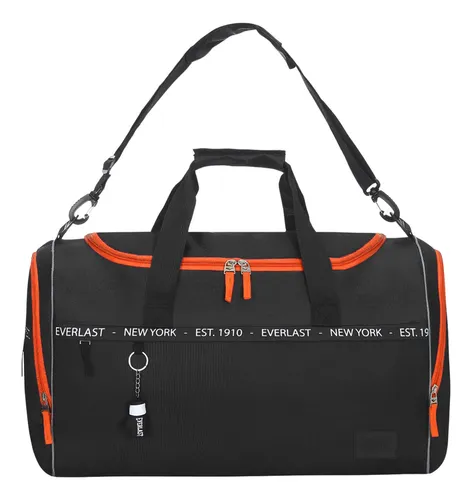 Bolso Deportivo Everlast Original Urbano Grande Bolsillo Gimnasio