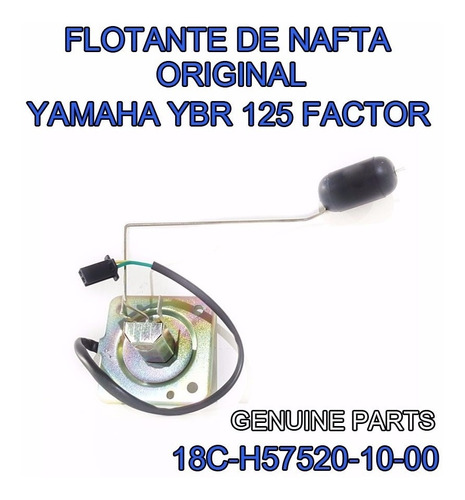 Flotante Tanque Nafta Yamaha Ybr 125 Factor Original  Fas