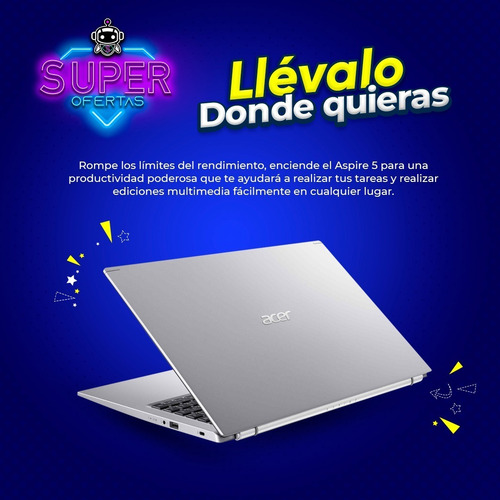 Imagen 4 de 10 de Acer I3 11va Gen + Modelo 2022 + F U L L Regalos + Programas