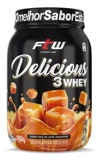 Delicious 3 Whey - Ftw Doce De Leite Argentino 900g