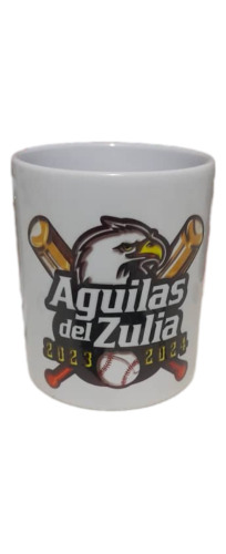 Taza Logo Las Aguilas Del Zulia Sublimadas Personalizadas 