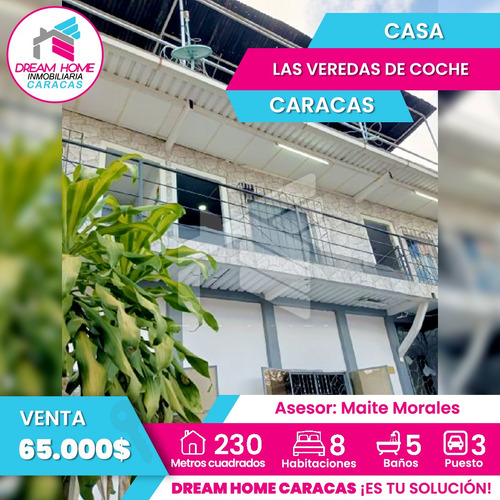Casa En Venta Las Veredas De Coche - Caracas