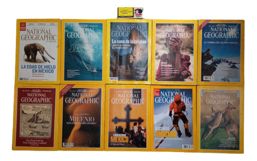 Promoción - 10 Revistas Nat Geo - Inglés - Español - Turquía
