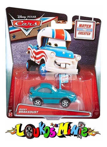 Disney Cars Bucky Brakedust  Mater The Greater Lacrado