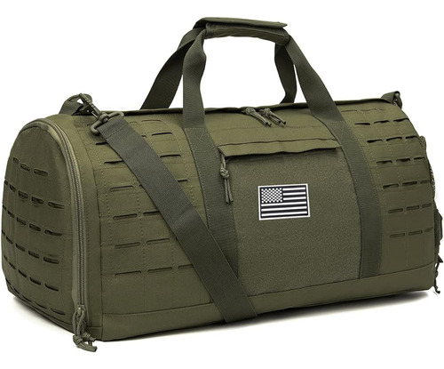 Qt&qy 40l Bolsa De Lona Táctica Militar Para Hombres Bolsa D