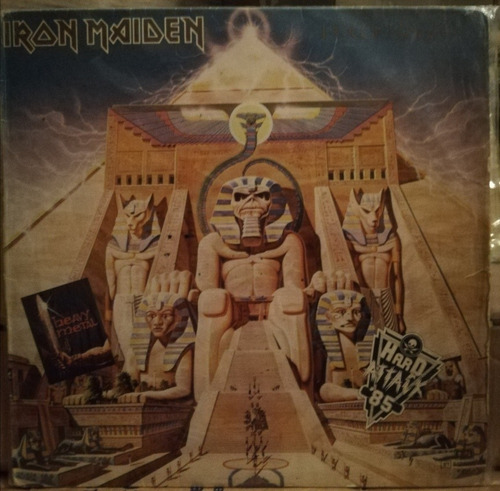 Iron Maiden - Powerslave Primer Ed. Argentina Original Vg