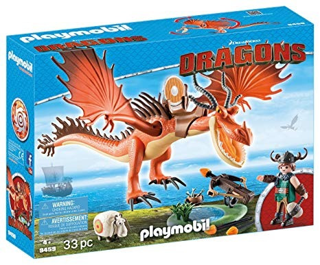 Playmobil® Cómo Entrenar A Tu Dragón Patán Mocoso Con Hookfa