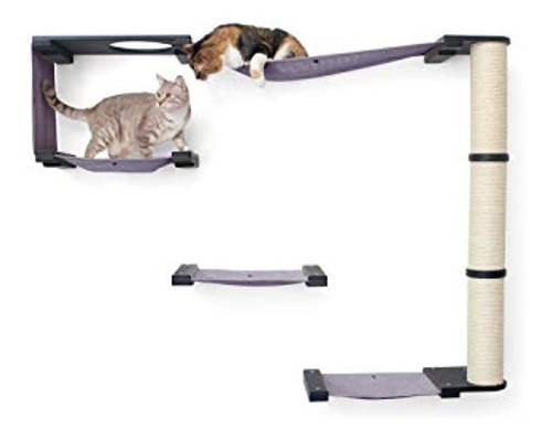Imagen 1 de 6 de Juego De Escalada Para Catastrofes Para Gatos Rasguño Mont