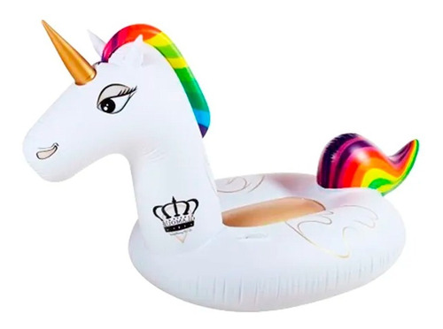 Inflable Unicornio Jumbo Montable Alberca Float Pool Envío 