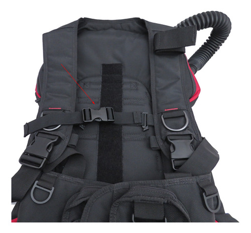 Baúl De Liberación Rápida Bcd Con Soporte Lateral Para Buceo
