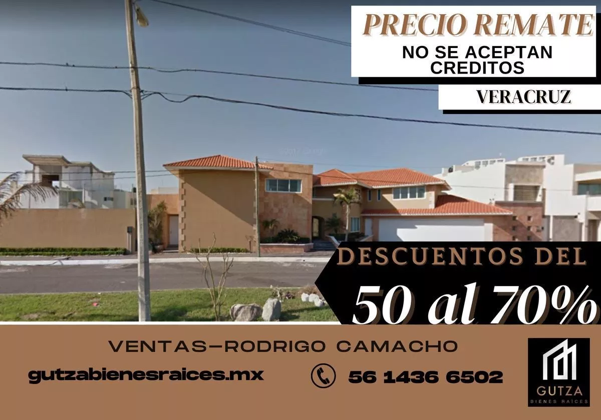 Gran Remate, Casa En Venta, Costa De Oro, Boca Del Rio Veracruz - Rcv