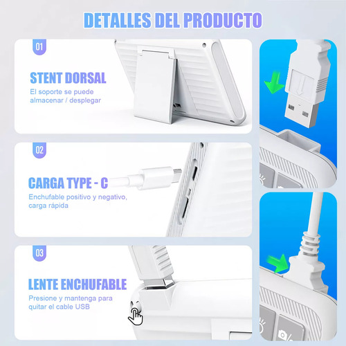 Otoscopio Digital 3.9mm Hd Oído Alcance Endoscopio 4.3 In