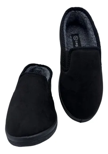Termita Zapatilla Calzado De Abrigo Para Mujer Con Elástico Negro 39