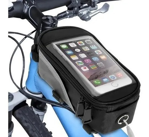 Alforja Bolso Delantero Porta Celular Gps Para Bicicleta 8879642