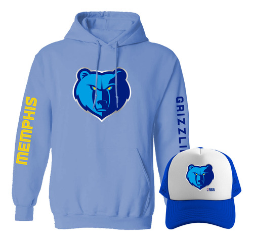 Paquete: Sudadera + Gorra Memphis Grizzlies