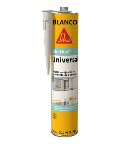 Sikaflex Universal Blanco Sellador (300ml) X 1 Und