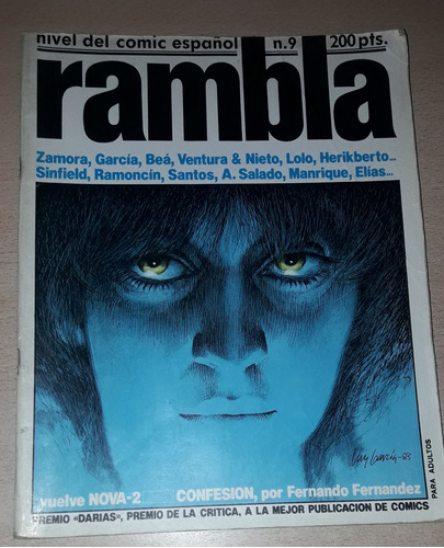 Cómic Rambla N°9 Nivel De Cómics E Imagen Año 1982